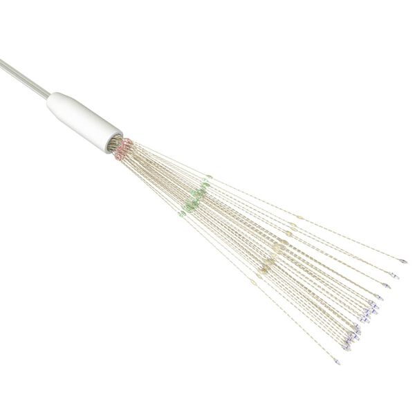 vidaXL &Uacute;ti J&oacute;laeldalj&oacute;s 10 pcs Marglit 20 cm 1400 LEDs