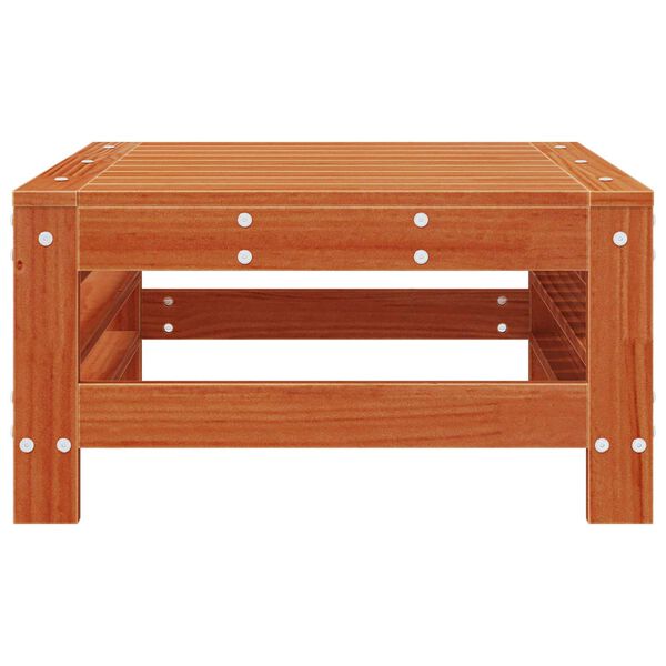 vidaXL Gar&eth;f&aelig;tur Mass&iacute;ft furuvi&eth; VaxBr&uacute;nn 57,5 x 57,5 x 30 cm