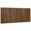 vidaXL H&ouml;f&eth;agafl Br&uacute;nn Eikarlitur 200x1,5x80 cm Samsettur Vi&eth;ur