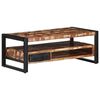 vidaXL kaffibor&eth; marglit 90x50x36 cm Solid Wood Endurunni&eth;