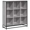 vidaXL B&oacute;kask&aacute;pur Gr&aacute;r Sonoma 97,5x33x107,5 cm Samsettur Vi&eth;ur M&aacute;lmur
