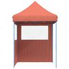 vidaXL Veislutjald terracotta 200 x 200 x 306 cm Oxford efni