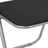 vidaXL Folding st&oacute;ll 2 pcs Svartur og gr&aacute;r 48 x 43,5 x 81 cm