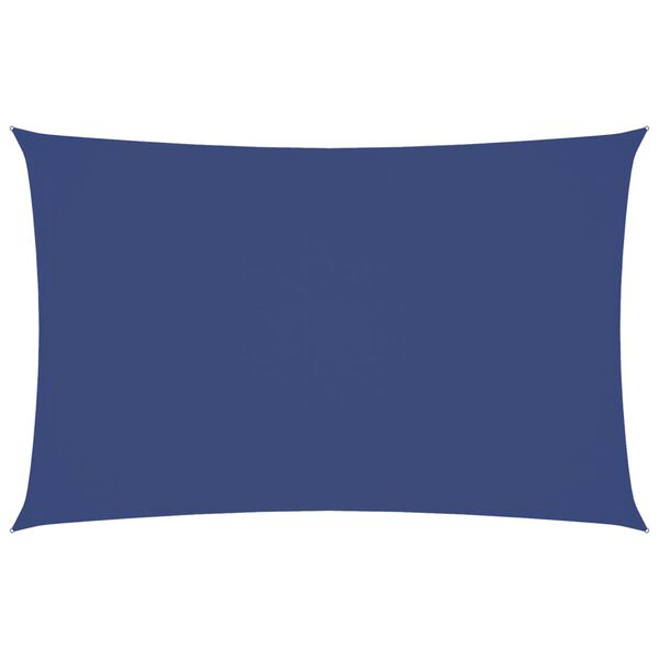 vidaXL Sólskyggni Sólsegl Oxforddúkur Rétthyrnt 2,5x5 m Blátt