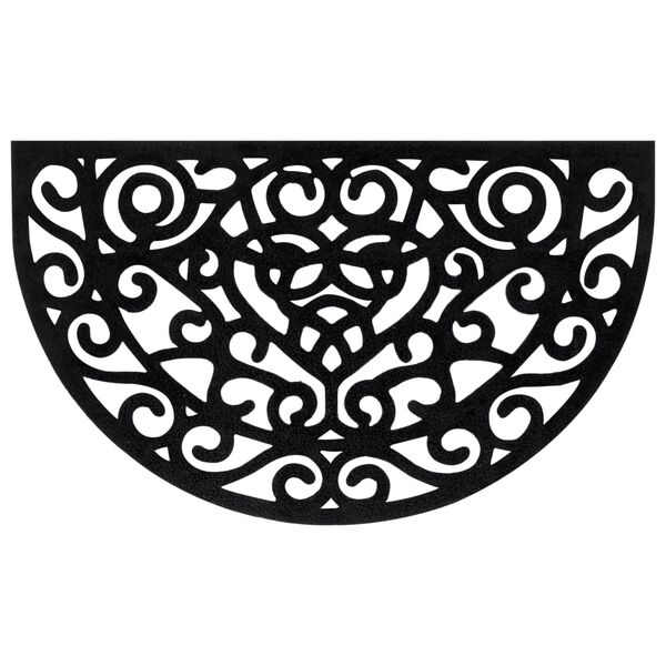 vidaXL Dyramotta H&aacute;lfhringlaga 45x75 cm G&uacute;mm&iacute;