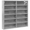 vidaXL Glersk&aacute;pur Steypugr&aacute;r 60x8,5x58 cm Samsettur Vi&eth;ur