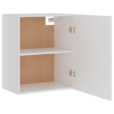 805078 vidaXL Hanging Cabinets 2 pcs White 50x31x60 cm Chipboard