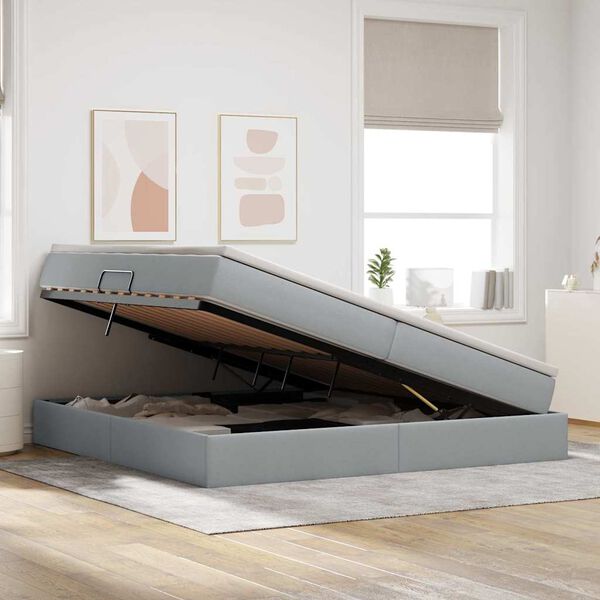 vidaXL R&uacute;m me&eth; geymslur&yacute;mi og d&yacute;nu Lj&oacute;sgr&aacute;r 200 x 200 cm P&oacute;l&yacute;ester