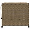 vidaXL þvottakarfa með Hjólum 66x35x60 cm Rattan
