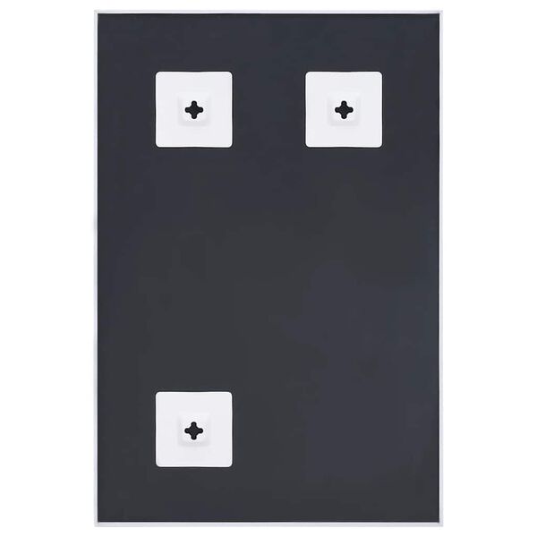 vidaXL Spegill Hv&iacute;tur 60x40 cm