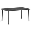 vidaXL Gar&eth;bor&eth; D&ouml;kkgr&aacute;tt 150x90x72 cm St&aacute;l