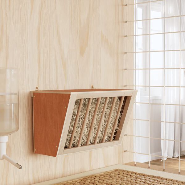 vidaXL Kan&iacute;nuheyf&oacute;&eth;rari 37x18,5x23 cm Gegnheill &THORN;inur