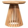 vidaXL Hli&eth;arbor&eth; Br&uacute;nn 50 x 50 x 49,5 cm Solid teak vi&eth;ur