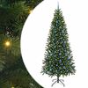 vidaXL Gervi j&oacute;latr&eacute; me&eth; 300 LED me&eth; standi Gr&aelig;nn 240 cm PE og PVC