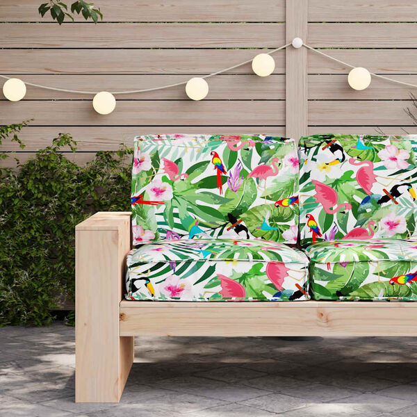 vidaXL P&uacute;&eth;asett &aacute; pall Bl&oacute;m 2 pcs Hitabeltis&thorn;ykkni Oxford efni