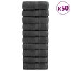 vidaXL Premium &thorn;vottahandkl&aelig;&eth;i SOLUND 50 stk. antras&iacute;t 30x30 cm 600 gsm