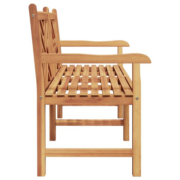 vidaXL Bekkur Br&uacute;nn 150 x 60 x 90 cm Solid teak vi&eth;ur