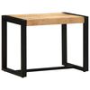 vidaXL Bekkur 60x35x45 cm Solid Groft Wood Mang&oacute;