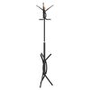vidaXL Fatahengi Svart 176 cm Dufth&uacute;&eth;a&eth; J&aacute;rn