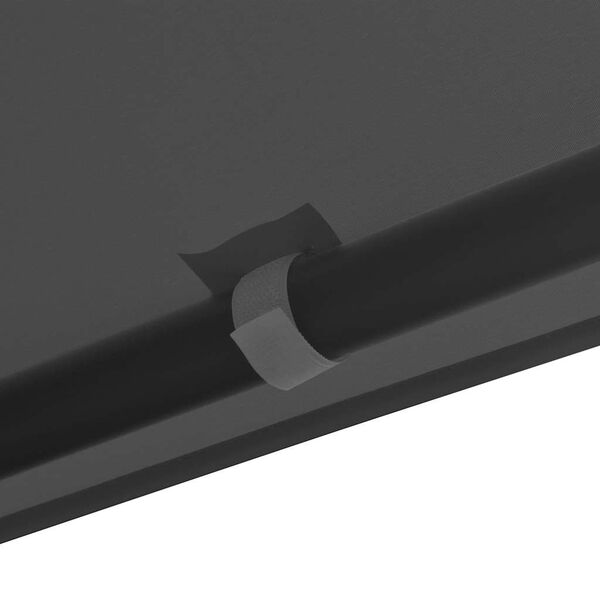 vidaXL Garðtjald 4x4x3 m Reykgrátt 180 g/m²