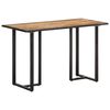 vidaXL Bor&eth;stofubor&eth; 120 cm Gr&oacute;fur Mang&oacute;vi&eth;ur