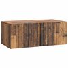 vidaXL Veggfestur sj&oacute;nvarpssk&aacute;pur Gamall vi&eth;ur 78,5 x 41 x 30 cm