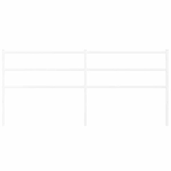 vidaXL Skiptanlegt R&uacute;mgafl &uacute;r M&aacute;lmi Hv&iacute;tur 200 cm