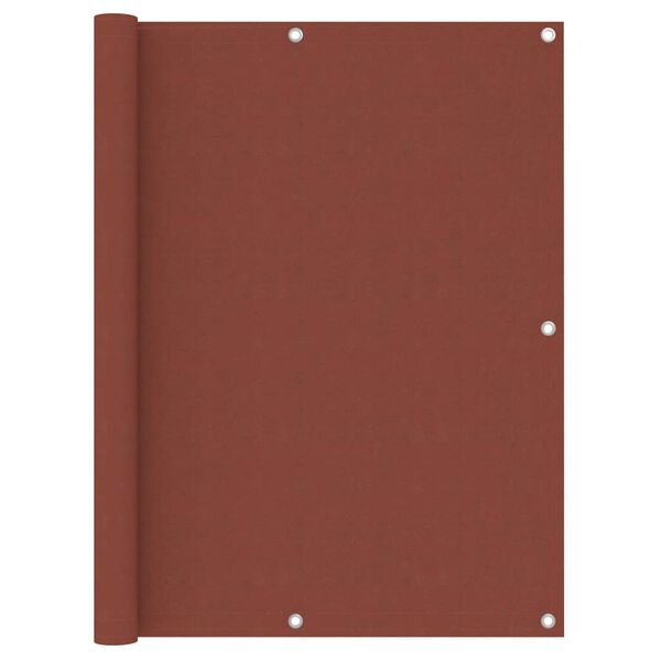 vidaXL Svalaskilr&uacute;m Leirbr&uacute;nt 120x400 cm Oxfordd&uacute;kur