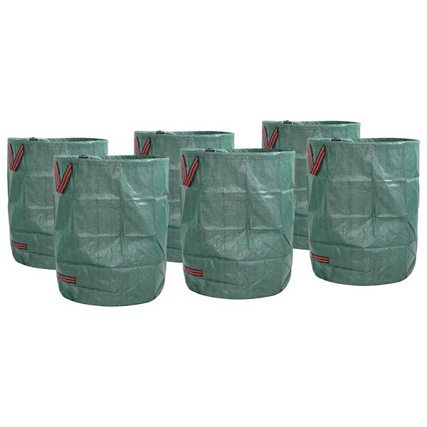 vidaXL Gar&eth;ruslapokar 12 pcs Gr&aelig;nn 66 x 66 x 83,5 cm P&oacute;l&yacute;pr&oacute;p&yacute;len