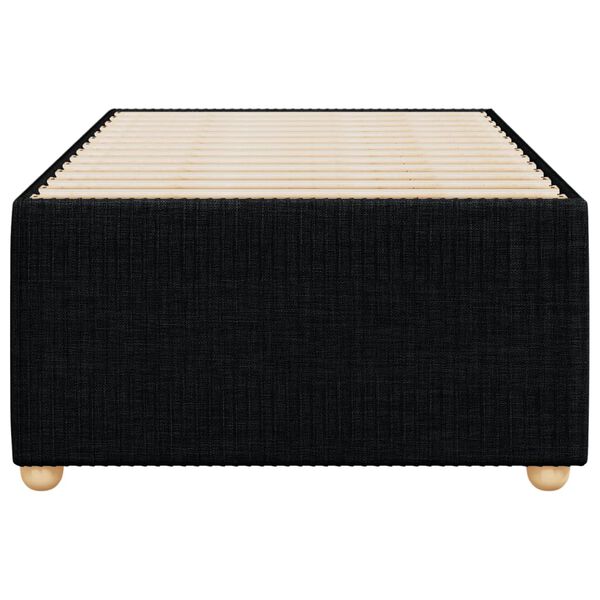 vidaXL R&uacute;mgrind &aacute;n D&yacute;nu Sv&ouml;rt 100x200 cm Tau&aacute;kl&aelig;&eth;i