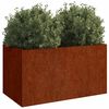 vidaXL Gr&oacute;&eth;urker 62x40x39 cm Corten St&aacute;l