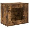 vidaXL Katta h&uacute;s Rau&eth;-eik 51 x 30 x 42,5 cm Samsettur vi&eth;ur