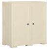 vidaXL Plastsk&aacute;pur 79x43x85,5 cm Vi&eth;arh&ouml;nnun Hv&iacute;tur