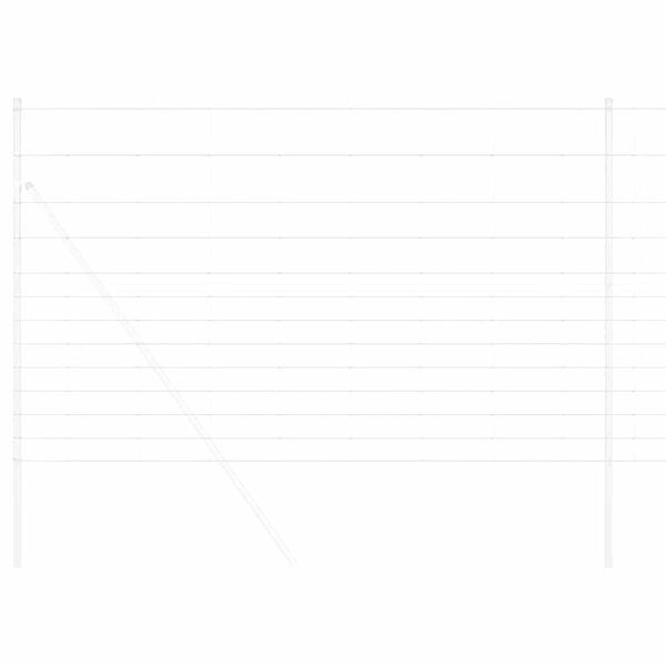 vidaXL T&uacute;nagir&eth;ing Silfur 25 x 1,5 m Sinkh&uacute;&eth;a&eth; st&aacute;l