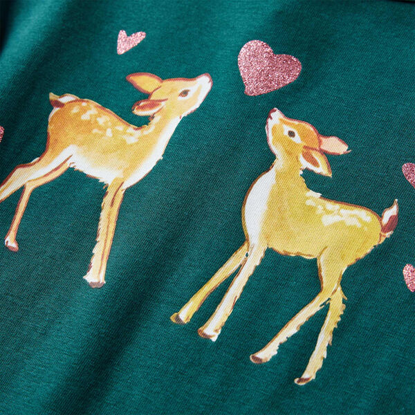 Krakkabolur me&eth; L&ouml;ngum Ermum D&ouml;kkgr&aelig;n 140