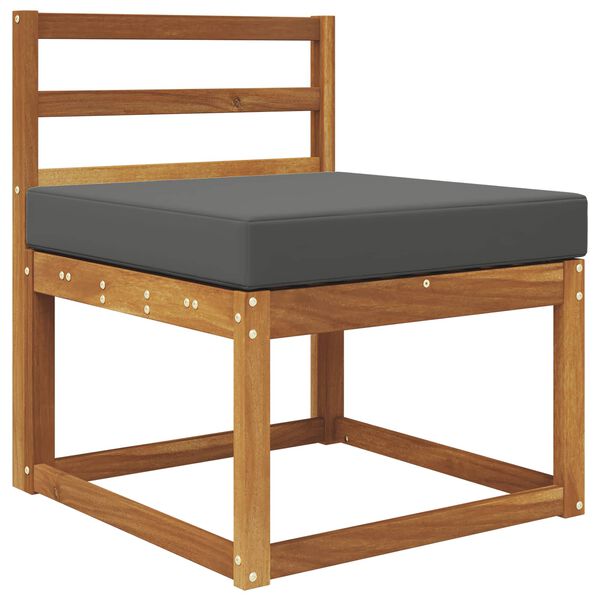 vidaXL Utandyriss&oacute;fap&uacute;&eth;i Antras&iacute;t 60 x 60 x 8 cm P&oacute;l&yacute;ester