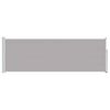 vidaXL &Uacute;tdraganlegur skj&oacute;lveggur &aacute; ver&ouml;nd 100 x 300 cm Gr&aacute;r