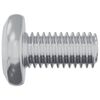 vidaXL L&aacute;sskr&uacute;fa Einlita 2 pcs Silfur M6 x 12 mm St&aacute;l