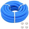 vidaXL Sundlaugarbarki me&eth; Klemmum Bl&aacute;r 38 mm 12 m