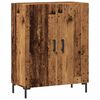 vidaXL Skenkur Gamli Vi&eth;ar 69,5x34x90 cm Samsettur Vi&eth;ur