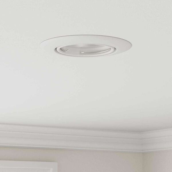 vidaXL Spotlight 6 pcs Hvítt 9 x 9 x 2.5 cm metal