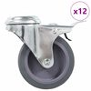 vidaXL Sn&uacute;ningshj&oacute;l me&eth; Boltagati 12 stk. 75 mm