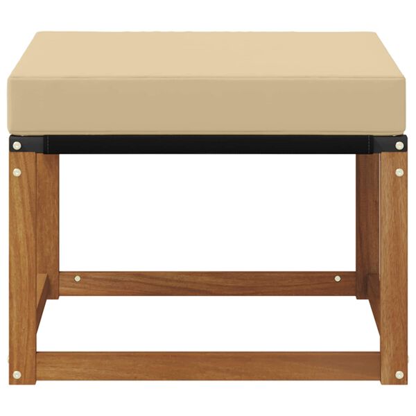 vidaXL &Uacute;tibakka Gegnheill akas&iacute;uvi&eth;ur og text&iacute;lneytandi efni