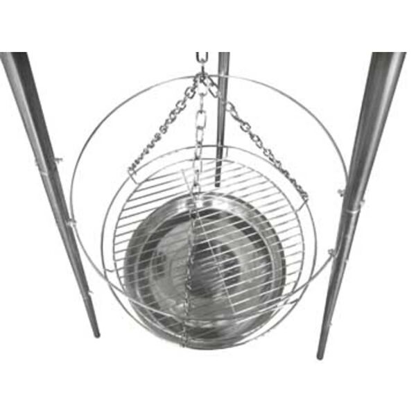 vidaXL &Uacute;tigrill Ry&eth;fr&iacute;tt St&aacute;l