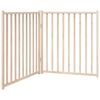 vidaXL Hundahli&eth; samanbrj&oacute;tanlegt 2 pl&ouml;tur 160 cm Solid Wood Fir