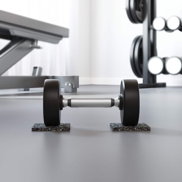 vidaXL G&uacute;mm&iacute;valtur Svartur G&uacute;mm&iacute;