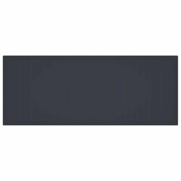 vidaXL Gar&eth;ur bor&eth;sett 11 pcs Antras&iacute;t P&oacute;l&yacute;pr&oacute;p&yacute;len