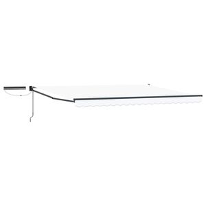 vidaXL Rafmagns samanbrj&oacute;tanlegt s&oacute;lsk&yacute;li Hv&iacute;t 4 x 2 m