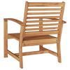 vidaXL St&oacute;ll 2 pcs Br&uacute;nn 65 x 60 x 76,5 cm Solid teak vi&eth;ur