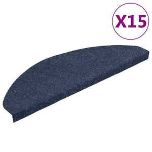 vidaXL &THORN;repamottur Sj&aacute;lfl&iacute;mandi 15 stk. 65x22,5x3,5 cm Bl&aacute;r